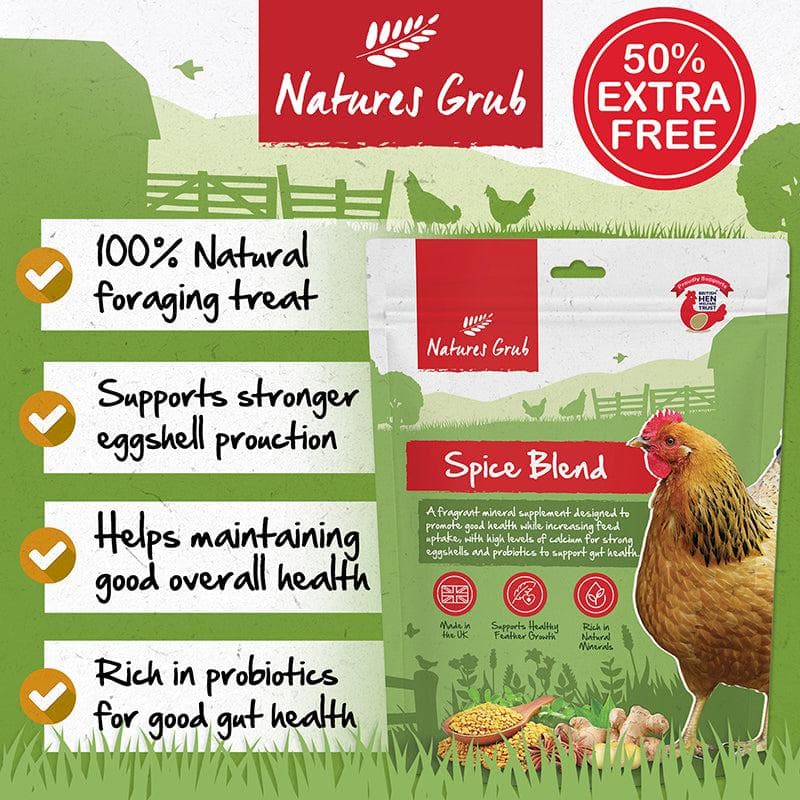 Natures Grub Spice Blend with Probiotics