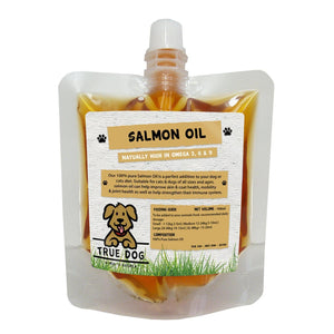 Natures Grub 100ml Tester Pouch Pure Salmon Oil