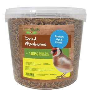Natures Grub 5ltr Bucket (800g) Dried Mealworms