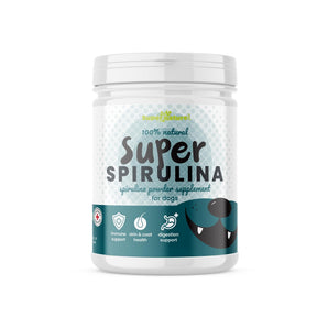 Natural Supplements 100g Super Spirulina Supplement for Dogs