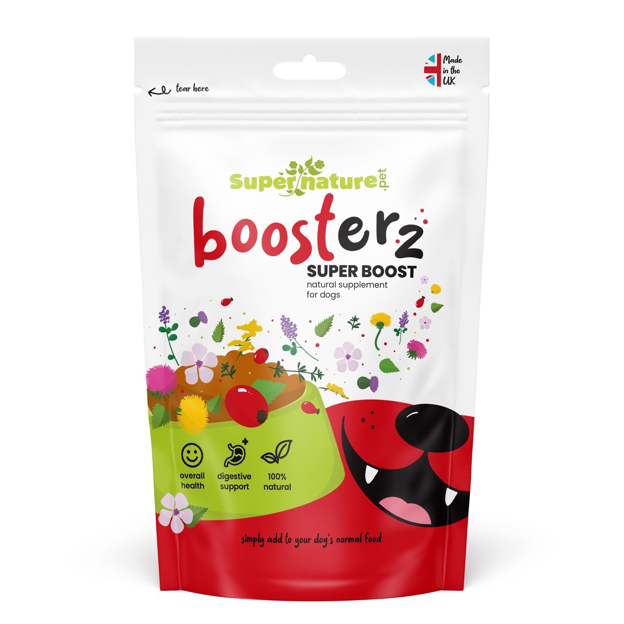 Supernature Boosterz Super Boost Supplement for Dogs – Natures Grub
