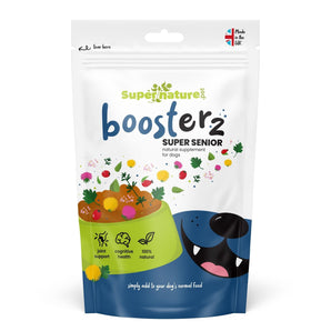 Natural Supplements Boosterz Super Senior Supplement for Dogs 125g