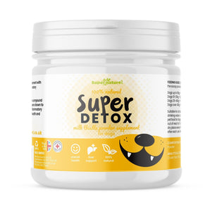 Natural Supplements Super Detox Milk Thistle Supplement for Dogs 250g