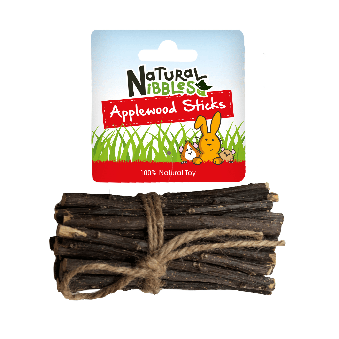 Applewood Sticks | Natural Chew Sticks for Rabbits & Small Pets ...