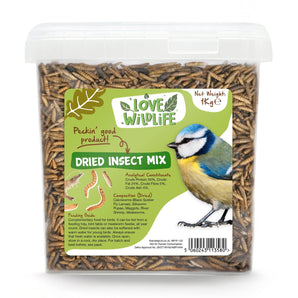 Natures Grub Love Wildlife Dried Insect Mix 1kg