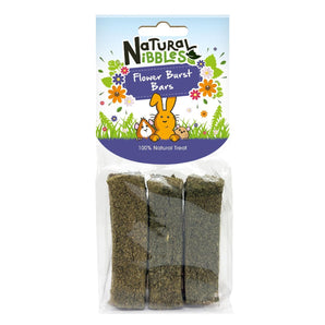 Natures Grub Natural Nibbles Flower Burst Bars 125g