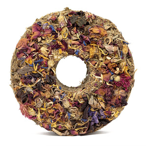 Natures Grub Natural Nibbles Flower Forage Ring 90g