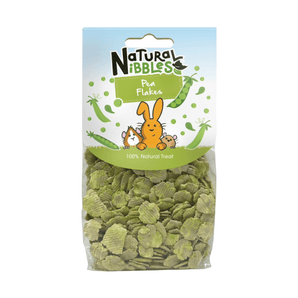 Natures Grub Natural Nibbles Pea Flakes 130g