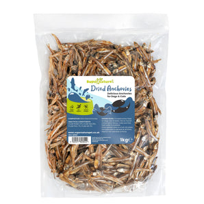 Natures Grub Supernature Dried Anchovies 1kg