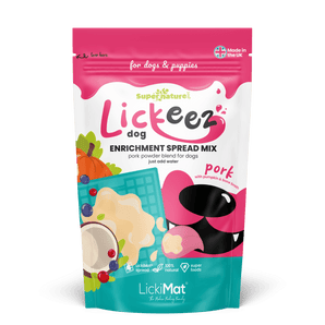 Supernature Pet Supernature X LickiMat® Pork Lickeez For Dogs 100g