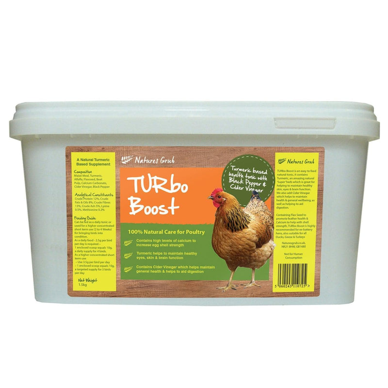 Natures Grub 1.5kg Bucket TURbo Boost