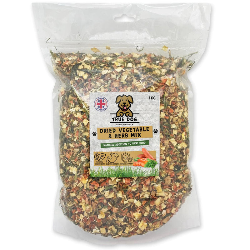 Natures Grub 1kg Pouch Dried Vegetable & Herb Mix