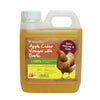 Natures Grub 1ltr Bottle Apple Cider Vinegar with Garlic