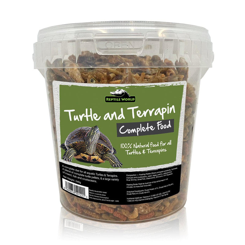 Natures Grub 1ltr Bucket (240g) Complete Turtle & Terrapin Food