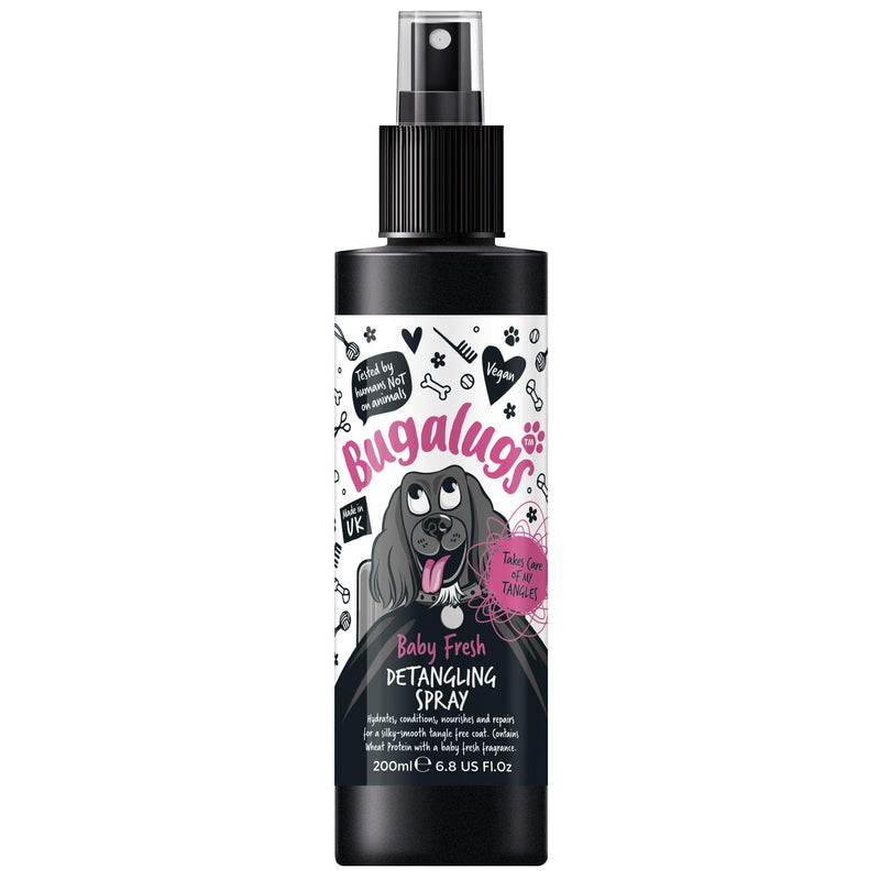Natures Grub 200ml Bugalugs Baby Fresh Dog Detangling Spray