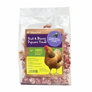 Natures Grub 20g Bag Fruit & Berry Popcorn Treat