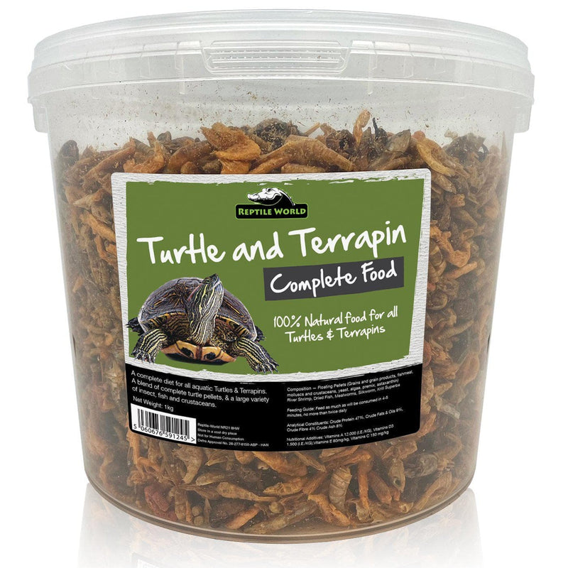 Natures Grub 5ltr Bucket (1kg) Complete Turtle & Terrapin Food