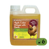 Natures Grub 6 x 1ltr Bottle Apple Cider Vinegar with Garlic