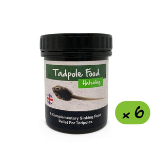 Natures Grub 6 x 80g Pot Tadpole Food - Hatchling