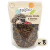 Natures Grub 8 x 600g Pouch Bugs, Grubs & Berries
